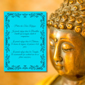 Prière Refuges Trois Joyaux – Version Adulte Poster