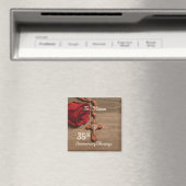 Priest 35th Ordination Jubileum Roos and Rosary Magneet (Insitu (Vaatwasser))