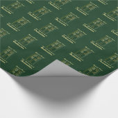 Priest 50ste Jubileum van leder van de Orde Kijk Cadeaupapier (Hoek)