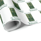 Priest 50ste Jubileum van leder van de Orde Kijk Cadeaupapier (Rol Hoek)