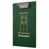 Priest 50ste Jubileum van leder van de Orde Kijk Klembord (Links)