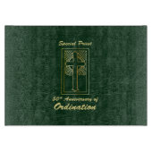 Priest 50ste Jubileum van leder van de Orde Kijk Snijplank (Voorkant)