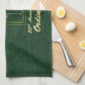 Priest 50ste Jubileum van leder van de Orde Kijk Theedoek (Quarter Fold)