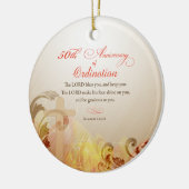 Priest, 50ste Jubileum van Ordination Blessing Keramisch Ornament (Links)