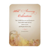 Priest, 50ste Jubileum van Ordination Blessing Magneet (Verticaal)