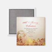 Priest, 50ste Jubileum van Ordination Blessing Magneet (Voorkant / Achterkant)