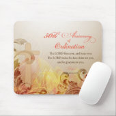 Priest, 50ste Jubileum van Ordination Blessing Muismat (Met muis)