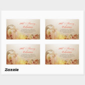 Priest, 50ste Jubileum van Ordination Blessing Rechthoekige Sticker (Vel)