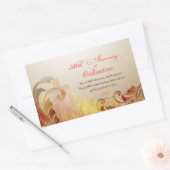 Priest, 50ste Jubileum van Ordination Blessing Rechthoekige Sticker (Envelop)