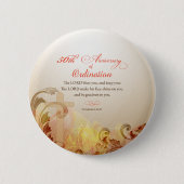 Priest, 50ste Jubileum van Ordination Blessing Ronde Button 5,7 Cm (Voorkant)