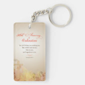 Priest, 50ste Jubileum van Ordination Blessing Sleutelhanger (achterkant)