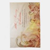 Priest, 50ste Jubileum van Ordination Blessing Theedoek (Verticaal)