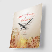 Priest, 50ste Jubileum van Ordination Blessing Vierkante Klok (Hoek)