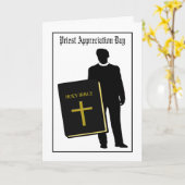 Priest Appreciation Day Kaart (Gele Bloem)