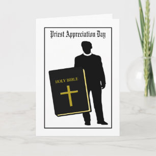 Priest Appreciation Day Kaart