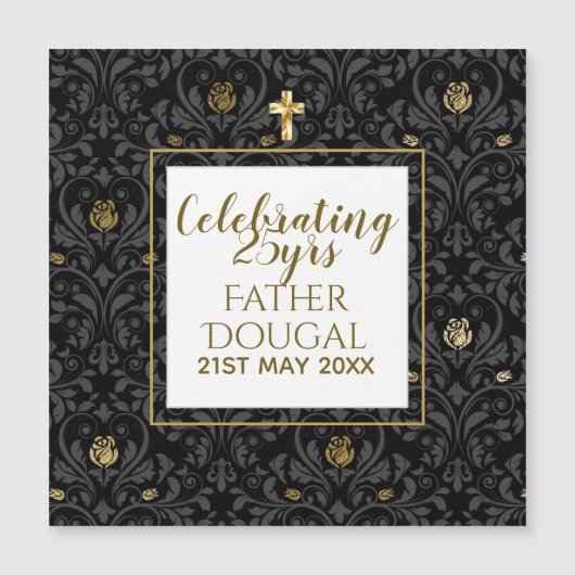 Priest besteld, Jubileum Ordination, Leaving (Voorkant)