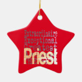 Priest Extraordinaire Keramisch Ornament (Voorkant)
