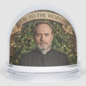 Priest Father Ordained Photo Sneeuwbol (Voorkant)