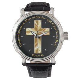 Priest Gift Ordination Jubileum Hartelijk dank! Horloge