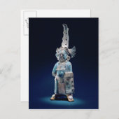 Priest in ceremoniële robes, eiland Jaina Briefkaart (Voorkant / Achterkant)