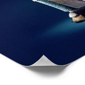 Priest in ceremoniële robes, eiland Jaina Poster (Hoek)