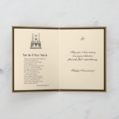 Priest Jubileum Ordination Altar Jesus Poem Kaart (Binnen)