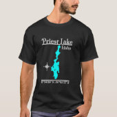Priest Lake Idaho T-Shirt met lange mouwen (Voorkant)