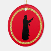 Priest met Heilig Ornament (Links)