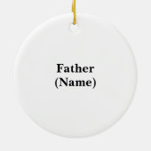 Priest met Heilig Ornament (Achterkant)