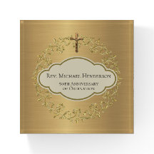 Priest Ordination 50th Jubileum Gold