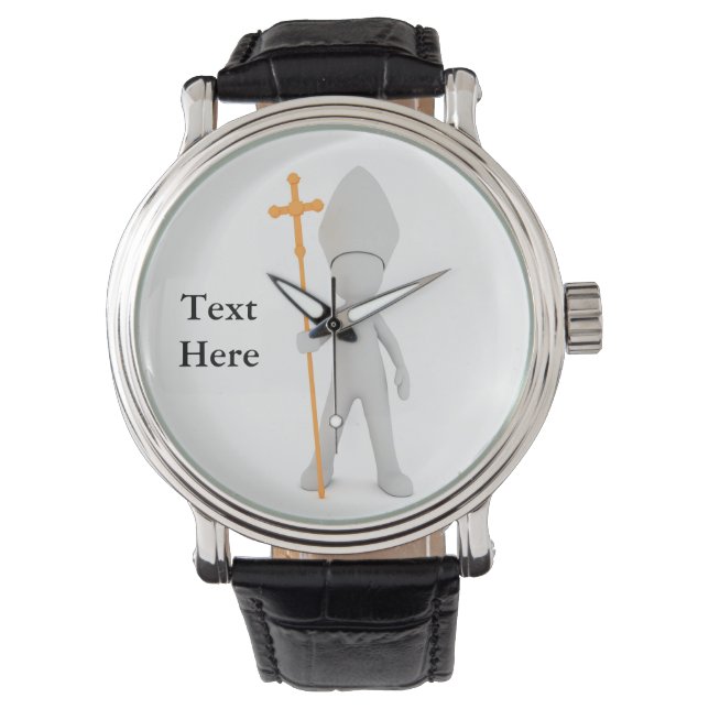 Priest Ordination Gift Personalized Horloge (Voorkant)