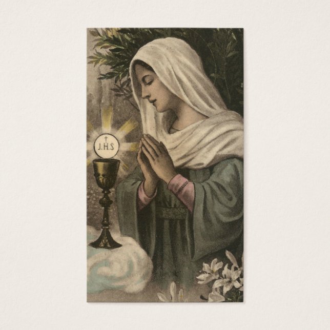 PRIEST ORDINATION HOLY KAARTEN VISITEKAARTJE (Voorkant)