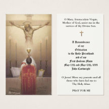 PRIEST ORDINATION HOLY KAARTEN