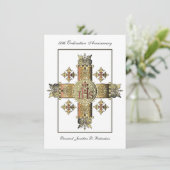 Priest Ordination Jubileum Golden Jubilee 50th Kaart (Staand voorkant)