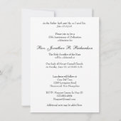 Priest Ordination Jubileum Golden Jubilee 50th Kaart (Achterkant)