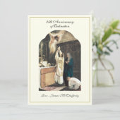 Priest Ordination Jubileum Jubilee Invitation Kaart (Staand voorkant)