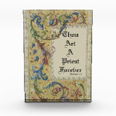 PRIEST ORDINATION JUBILEUM MEDIEVAL ART FOTOBLOKKEN (Voorkant)