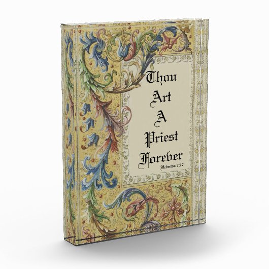 PRIEST ORDINATION JUBILEUM MEDIEVAL ART FOTOBLOKKEN (Links)