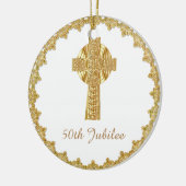 Priest Ordination Jubileum Retirement Birthday Keramisch Ornament (Links)