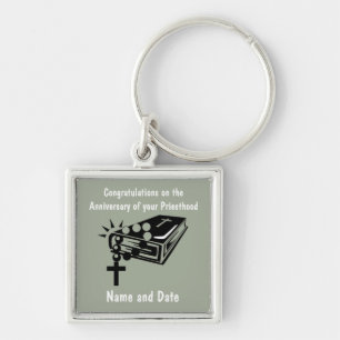 Priest Ordination Jubileum Retirement Birthday Sleutelhanger
