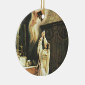 PRIEST TRADITIONAL CATHOLIC MASS CHALICE HOST KERAMISCH ORNAMENT (Rechts)