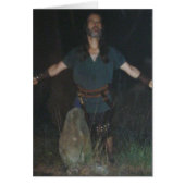 Priest van het wilde hout bij de vaste steen (Voorkant)