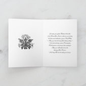 PRIESTER EERSTE MIS KELK HOST PRIJSTERWIJDING KAAR KAART (Binnen)