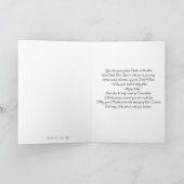 PRIESTER EERSTE MIS KELK HOSTIE PRIESTERWIJDING KAART (Binnen)