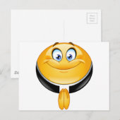priester emoji briefkaart (Voorkant / Achterkant)
