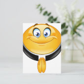 priester emoji briefkaart (Staand voorkant)
