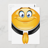 priester emoji briefkaart (Voorkant / Achterkant)