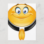 priester emoji briefkaart (Voorkant)