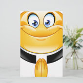 priester emoji briefpapier (Staand voorkant)