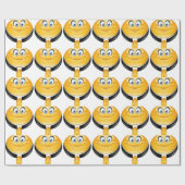 priester emoji cadeaupapier (Vlak)
